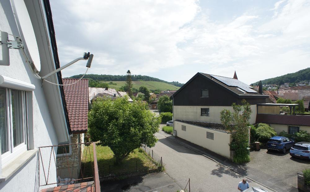 Ausblick Richtung Dorf