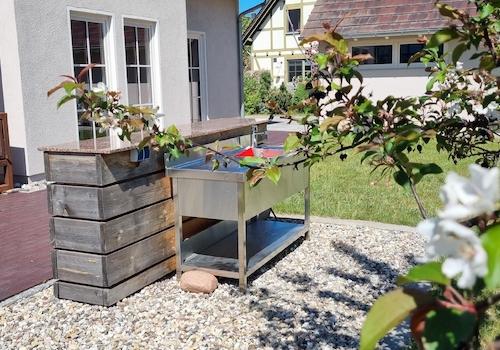 Terrasse mit Grill