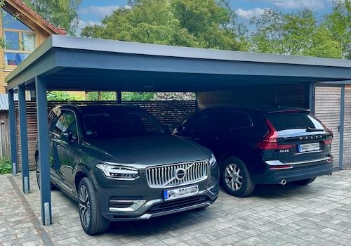 Doppelcarport mit Abstellraum