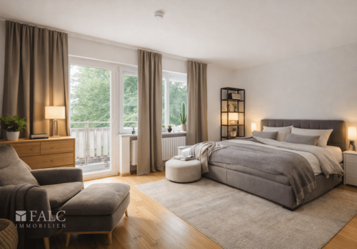 Einrichtungsbeispiel Schlafzimmer