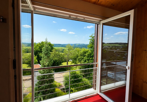 Ausblick Schlafzimmer 1