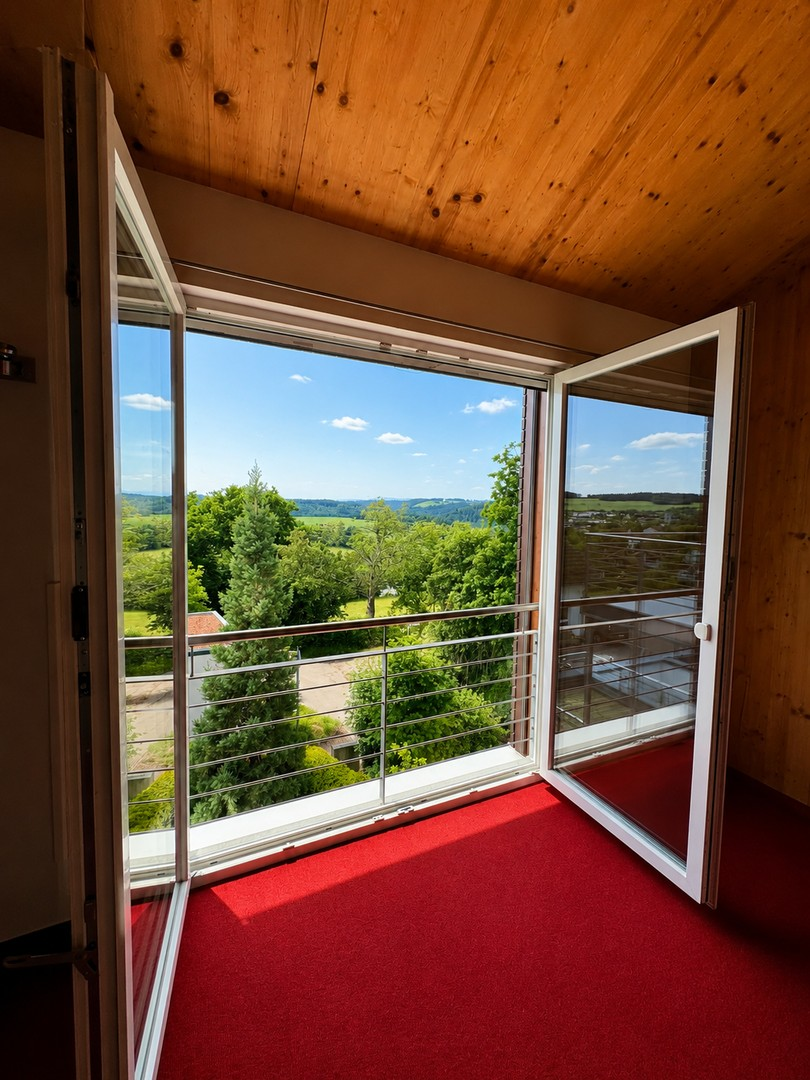 Ausblick Schlafzimmer 1