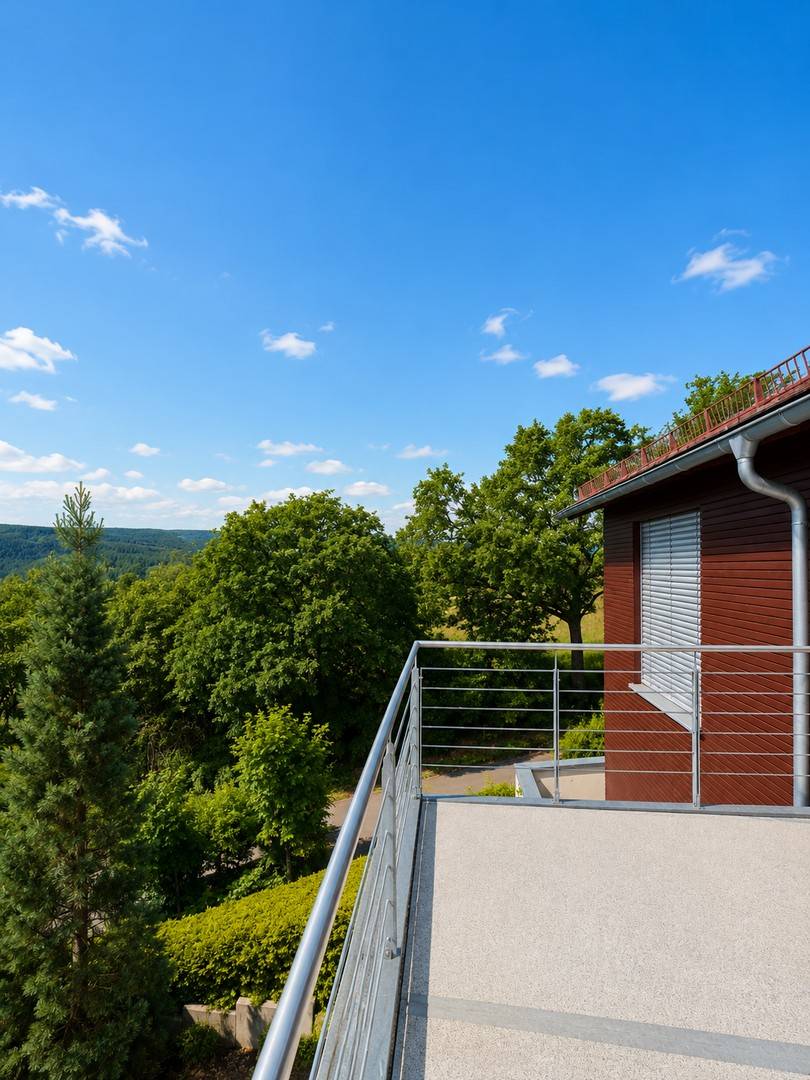 Ausblick Balkon DG