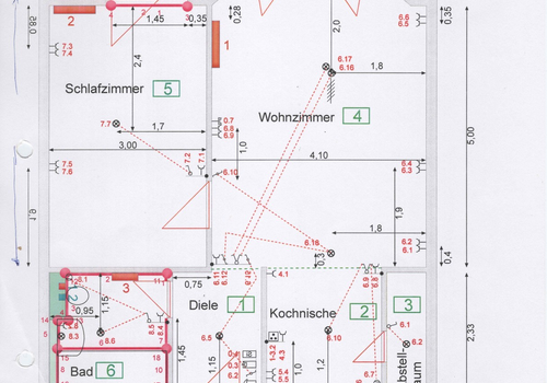 Grundriss - Wohnung