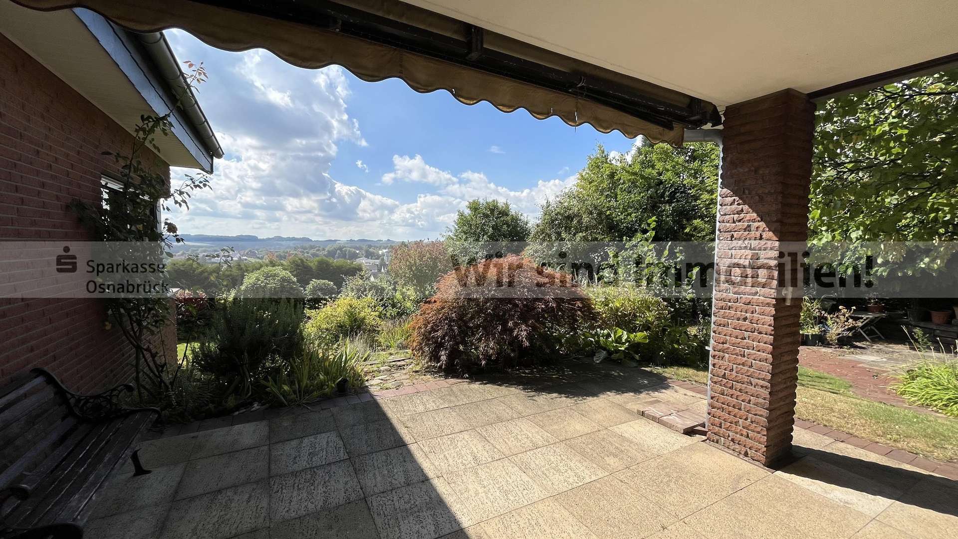 überdachte Terrasse +Weitblick