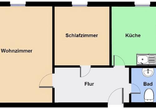Grundrissskizze