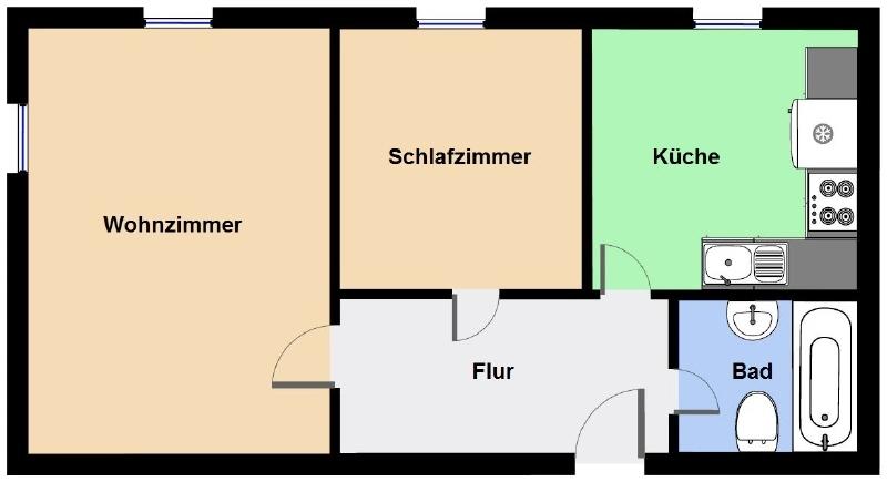 Grundrissskizze