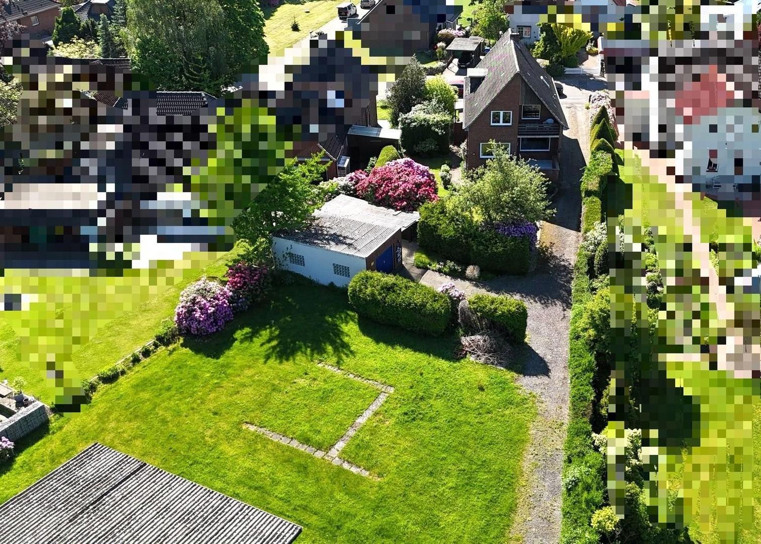 Großzügiger Garten