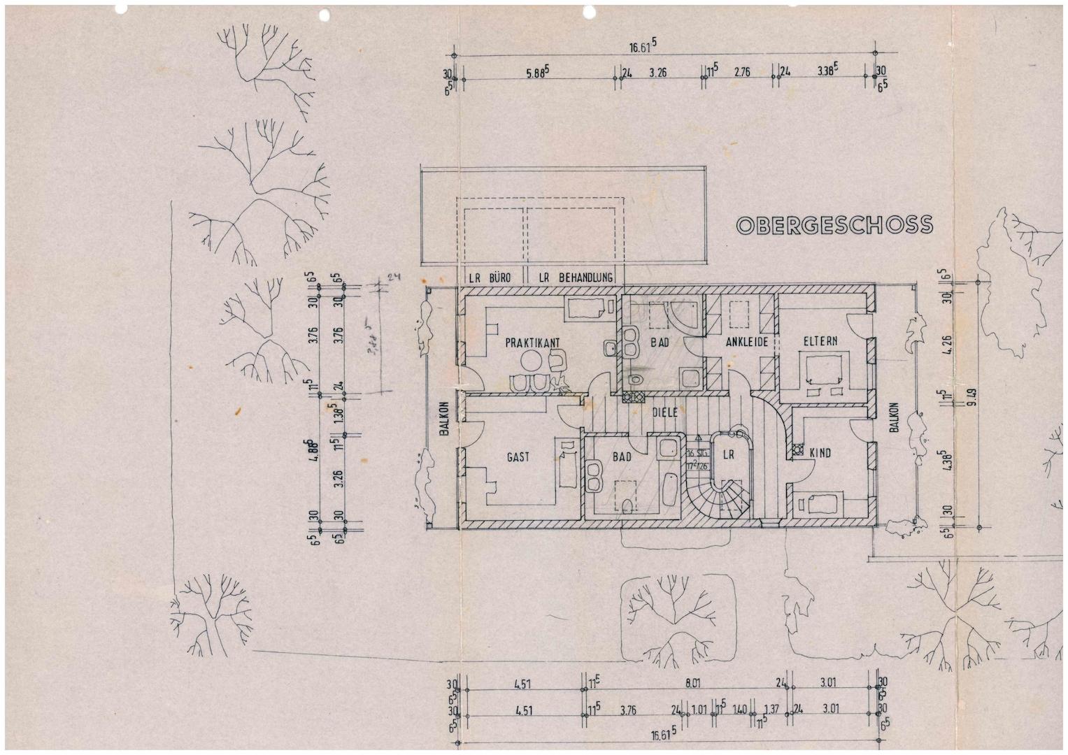 Grundriss Obergeschoss