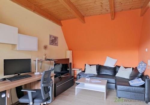 Blick ins Wohnzimmer