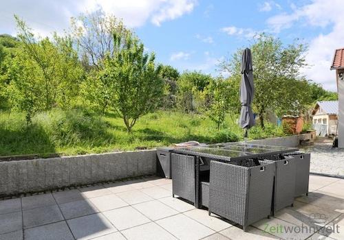 Terrasse am Wohnzimmer