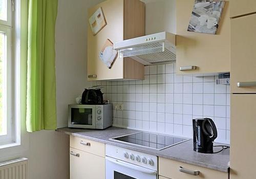 Blick in die Küche