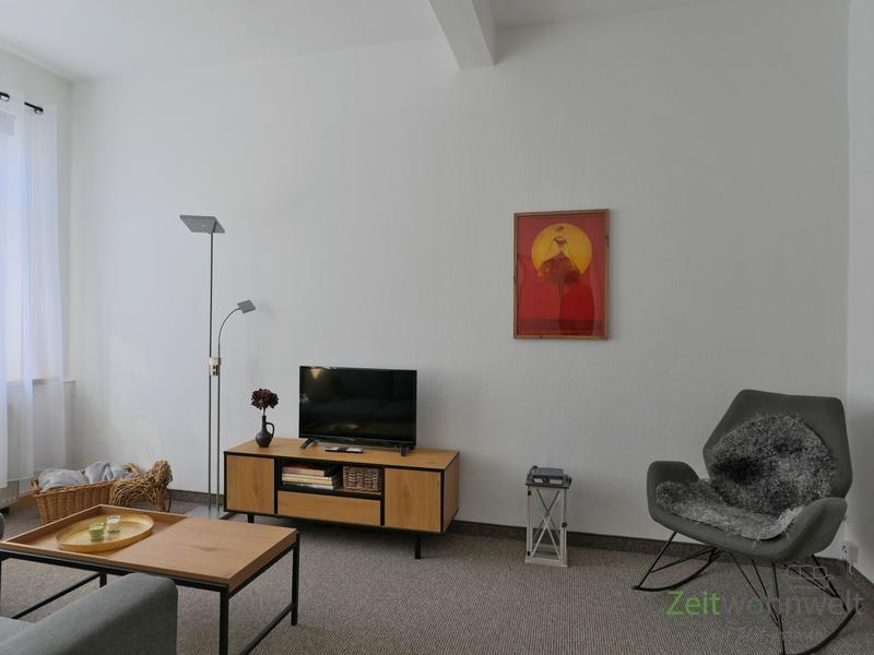 Blick ins Wohnzimmer
