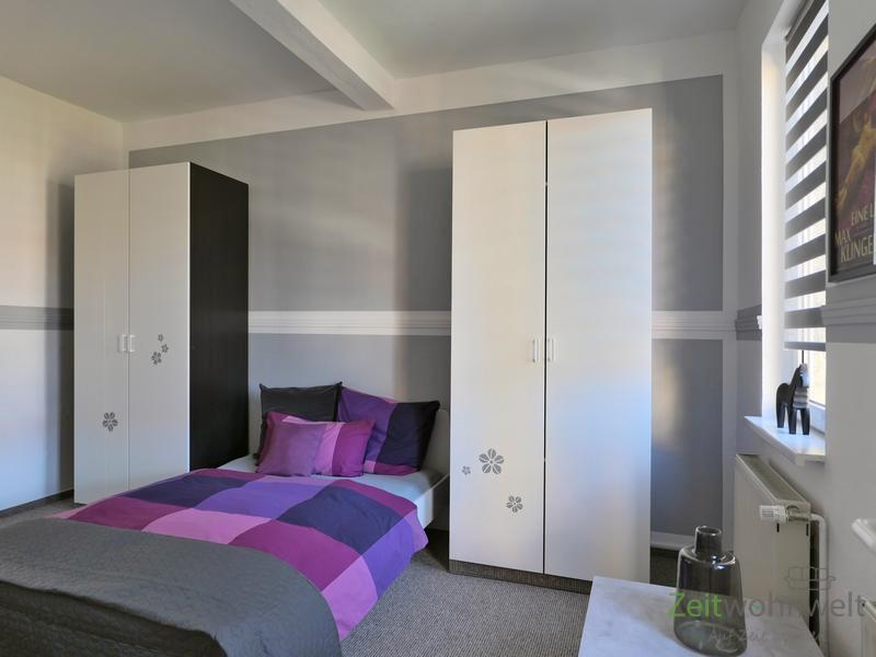 Blick ins Schlafzimmer