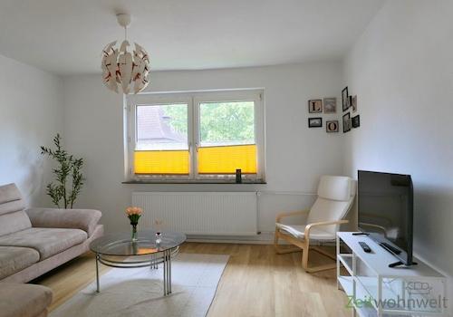 Blick ins Wohnzimmer