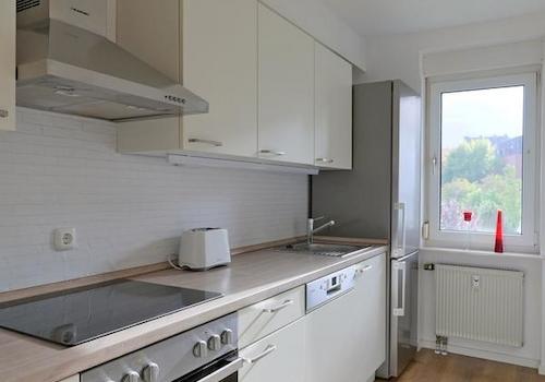 Blick in die Küche