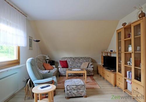 Blick ins Wohnzimmer