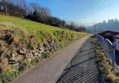 Obere Wegzufahrt