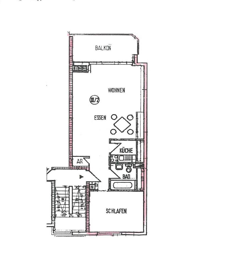 Wohnung Nr. III/2