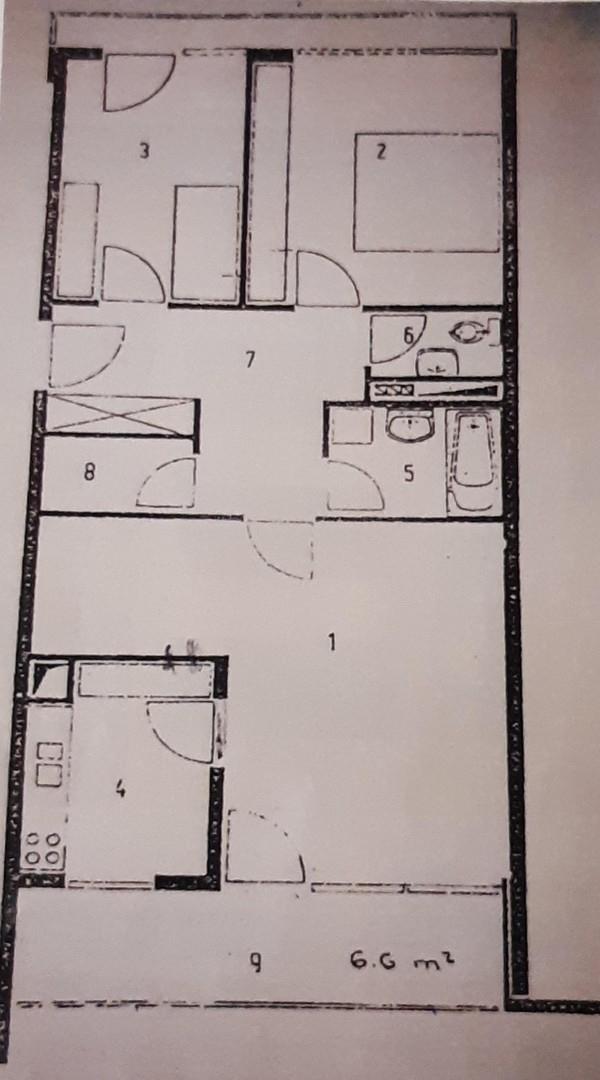 Grundriss Wohnung