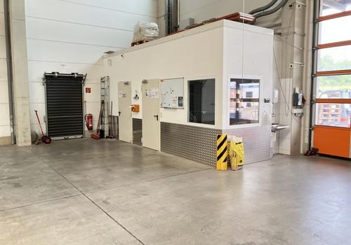 Büro Lagermeister/Lagereingang