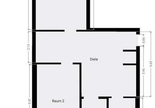 Grundriss 3.OG WE11
