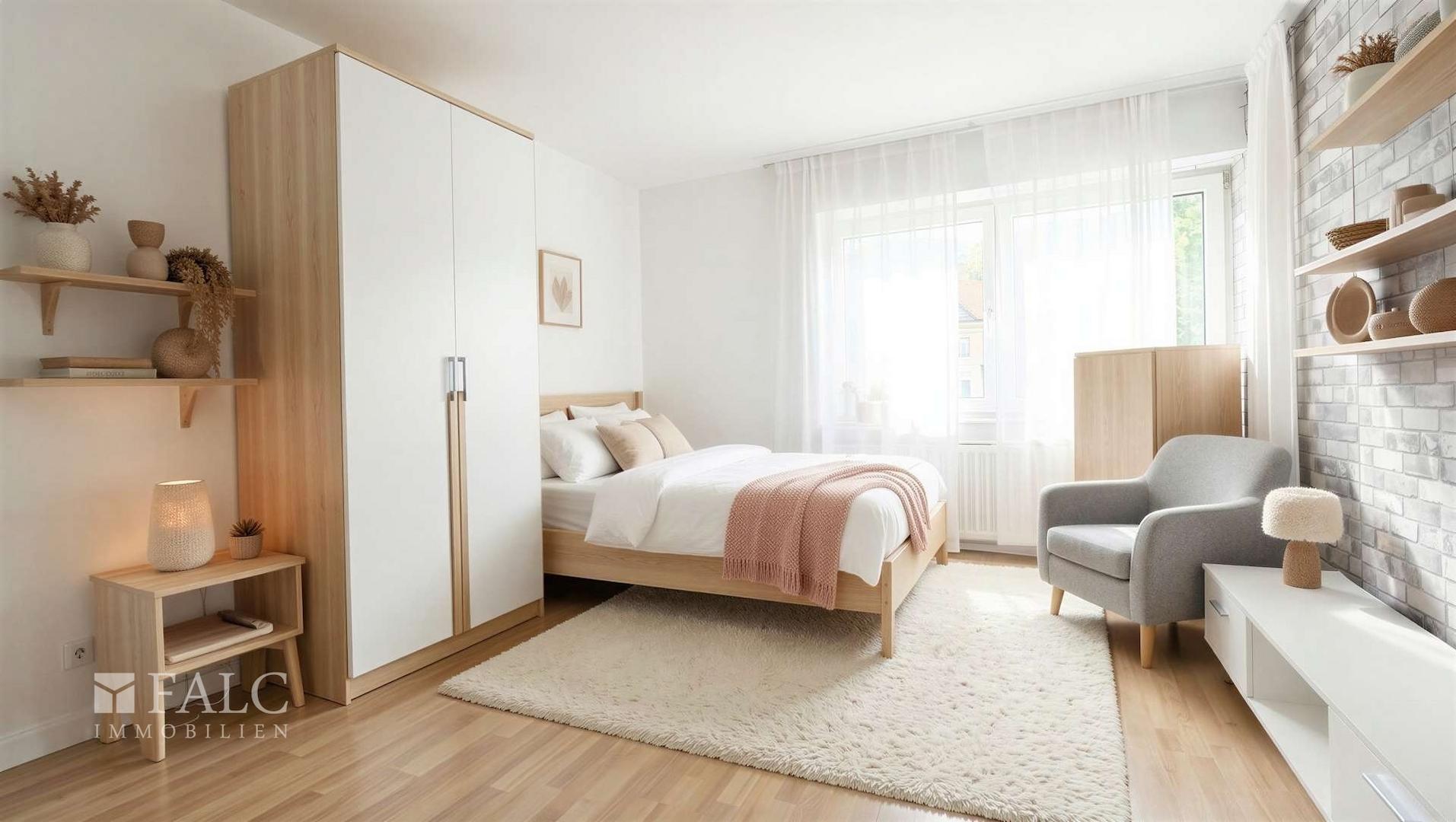 Schlafzimmer - (KI generiert)