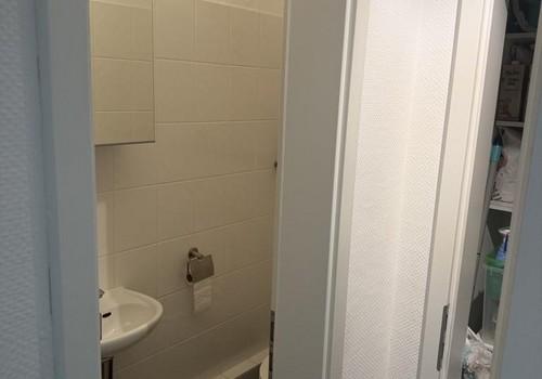 Gäste-WC und Abstellkammer