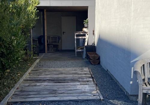 Überdachung zur Garage/Garten 