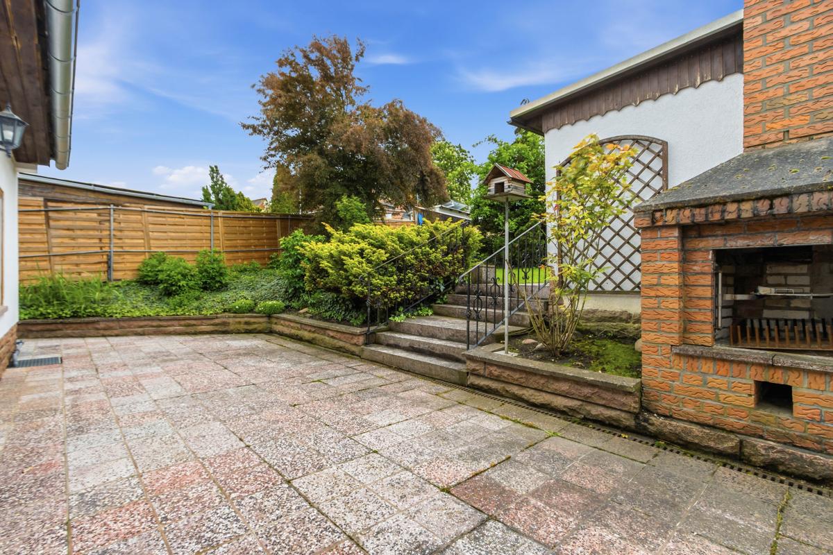 Terrasse Grundstück
