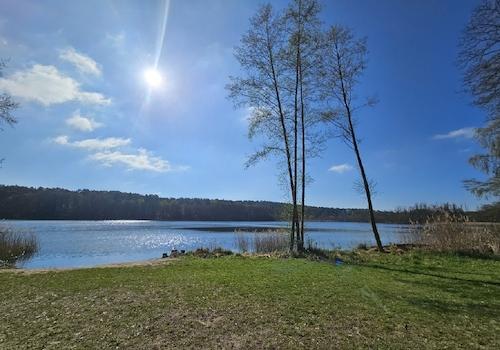 Blick auf den Bauersee