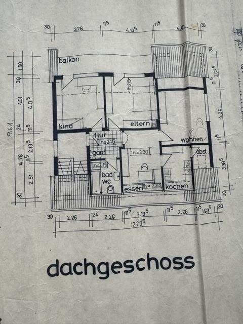 Dachgeschoss, aktuell vermietet