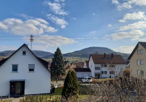 Ausblick vom Haus