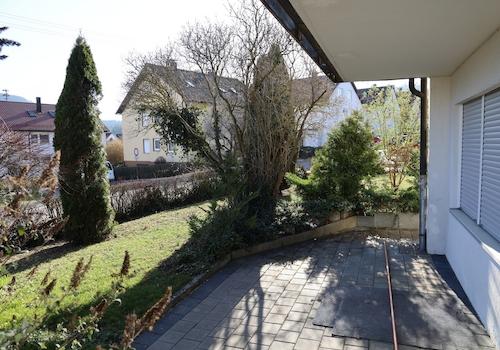 Eigene Terrasse