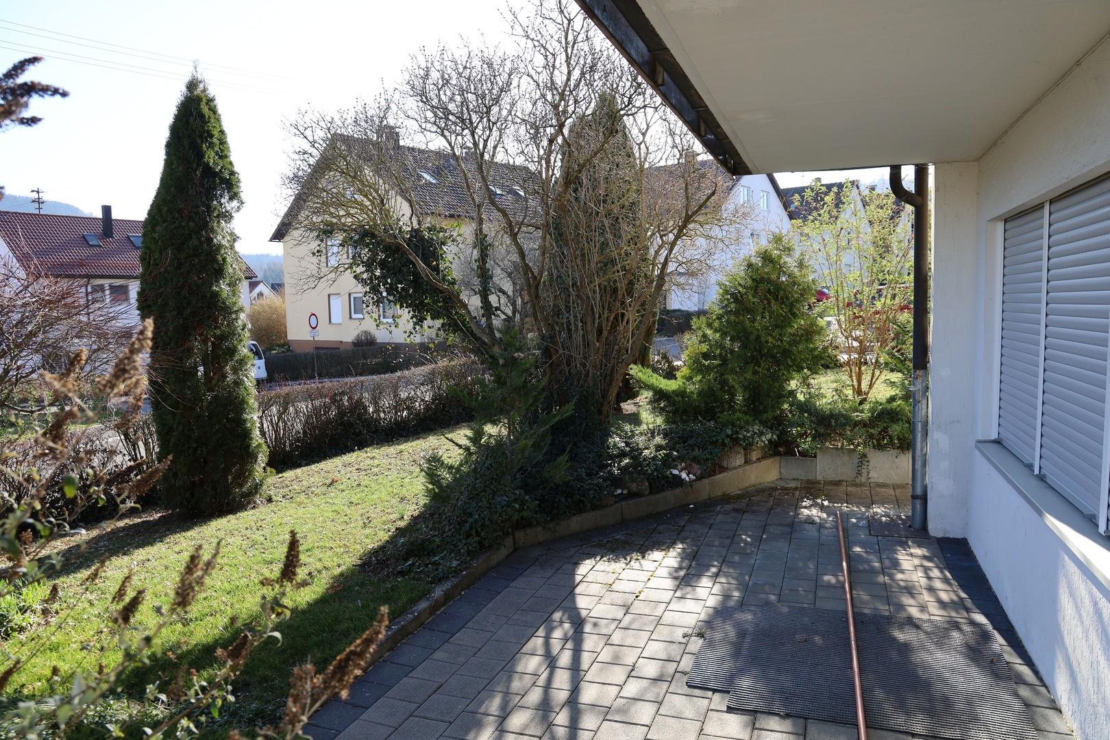 Eigene Terrasse