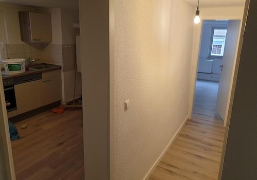 Flur und küche