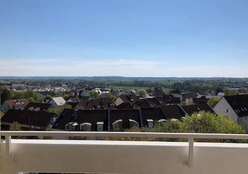 Ausblick Balkon