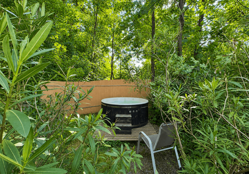 Gemütliche Gartenoase im Grünen