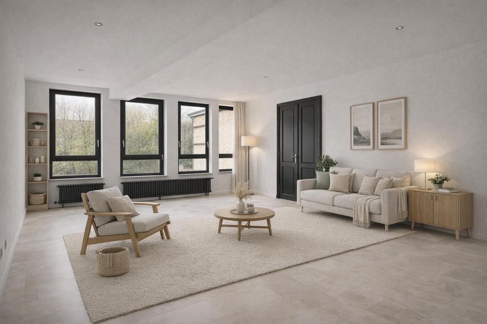 Wohnzimmer virt. Home Staging