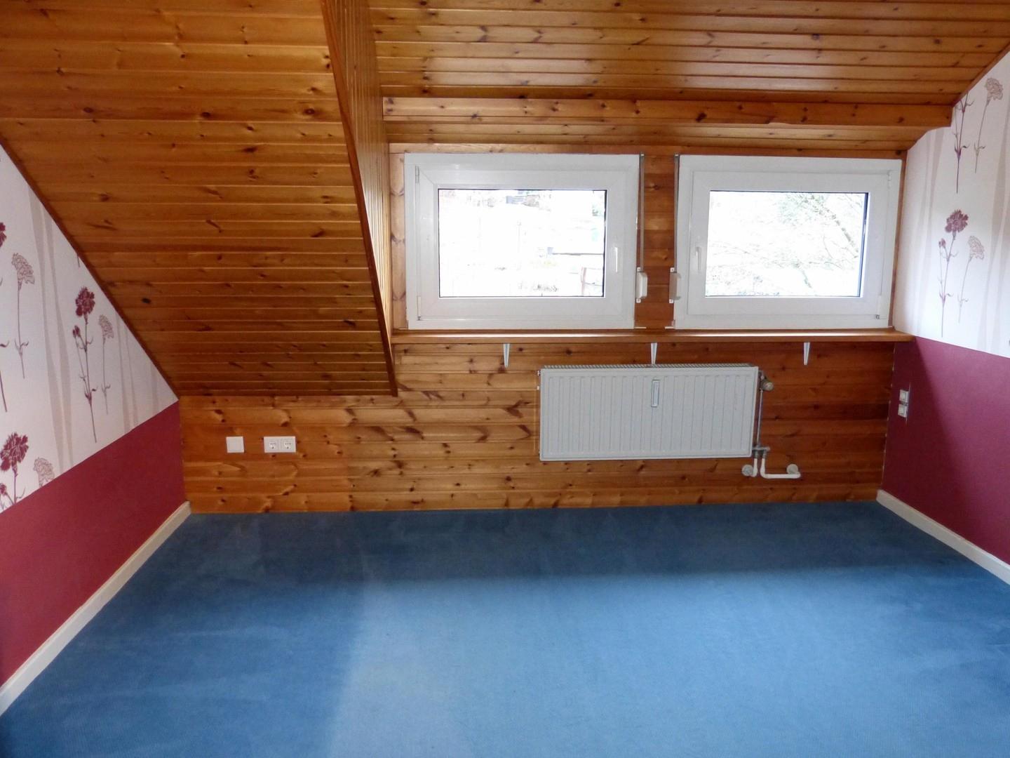 Kinderzimmer im Dachgeschoss