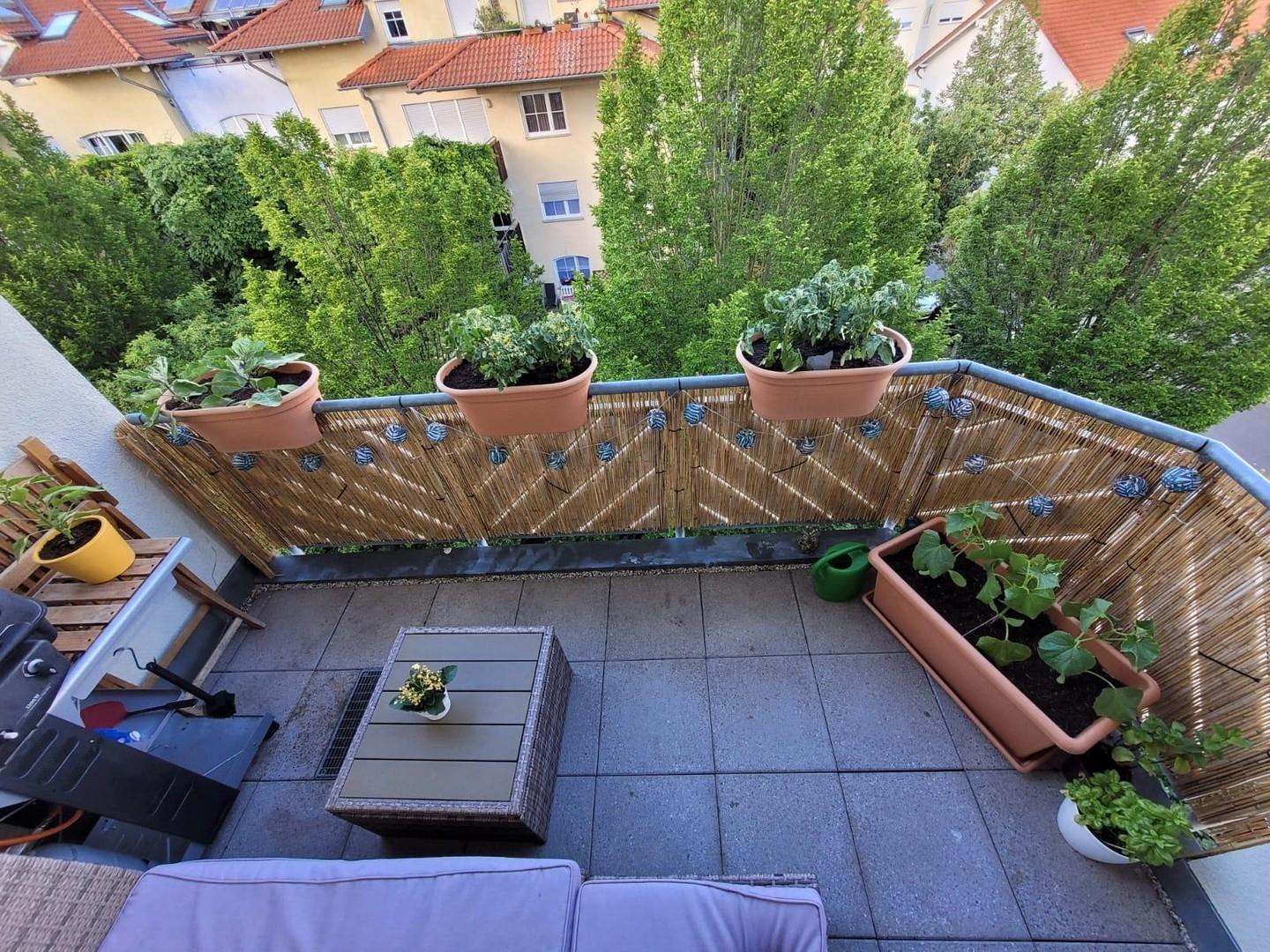 Balkon / Wohngebiet