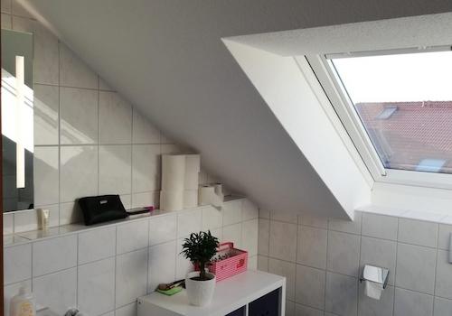 Tageslichtbad im Obergeschoss