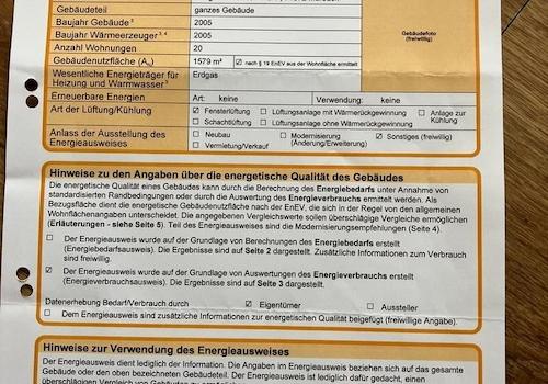 Energieausweis 1