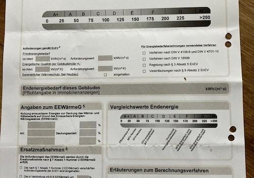 Energieausweis 2