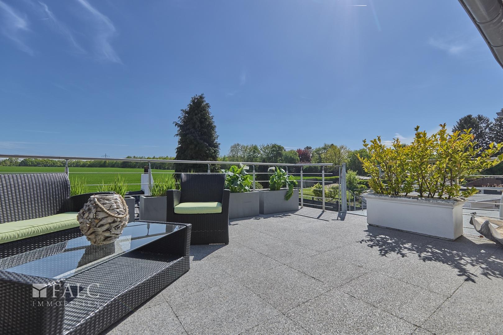 Aussicht ins Grüne 