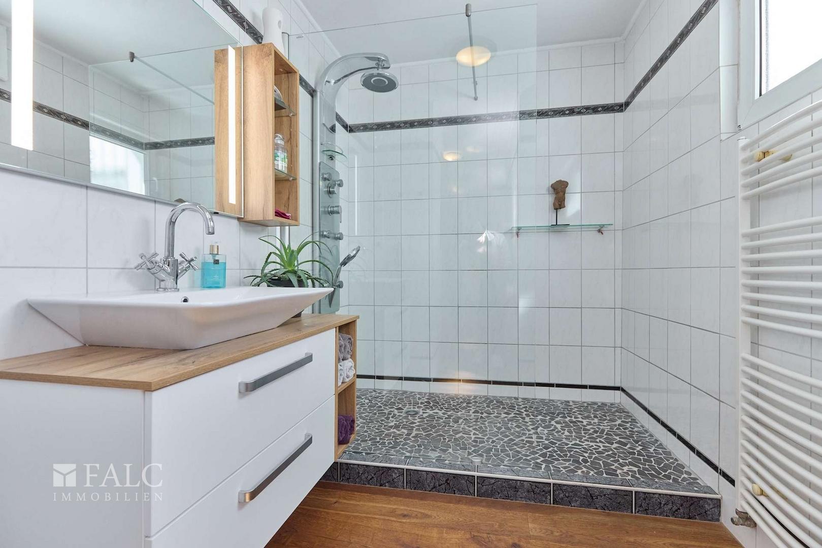 Begehbare Dusche