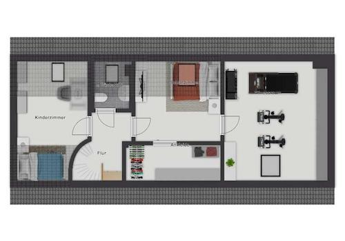 Grundriss Dachgeschoss 