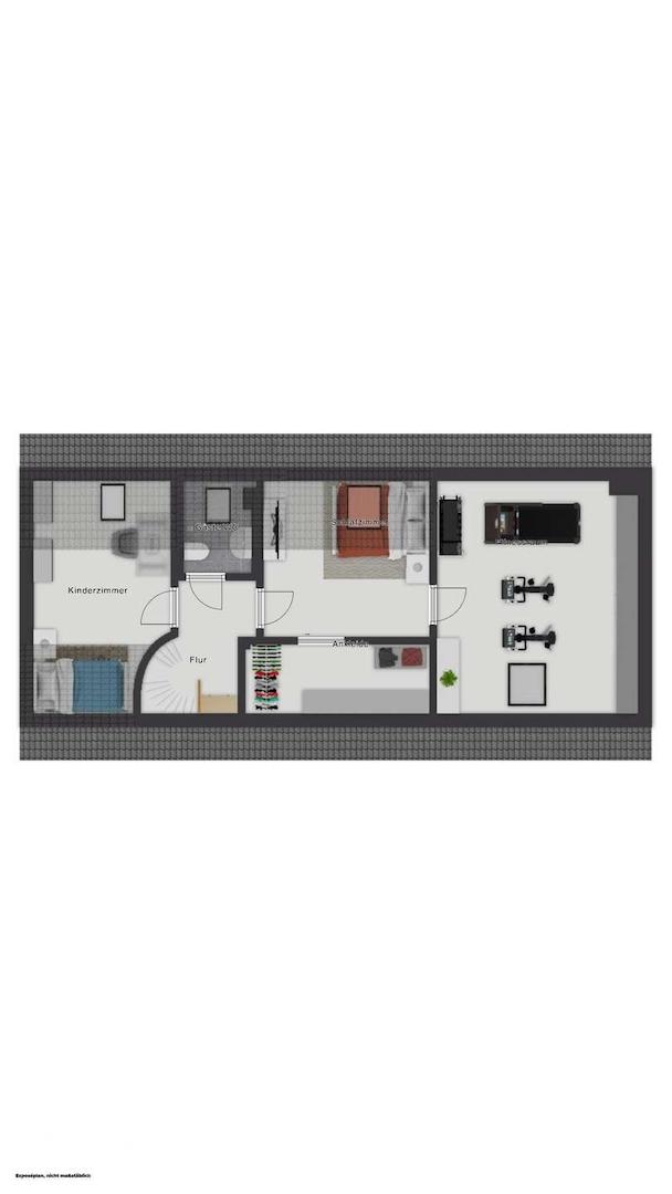 Grundriss Dachgeschoss 