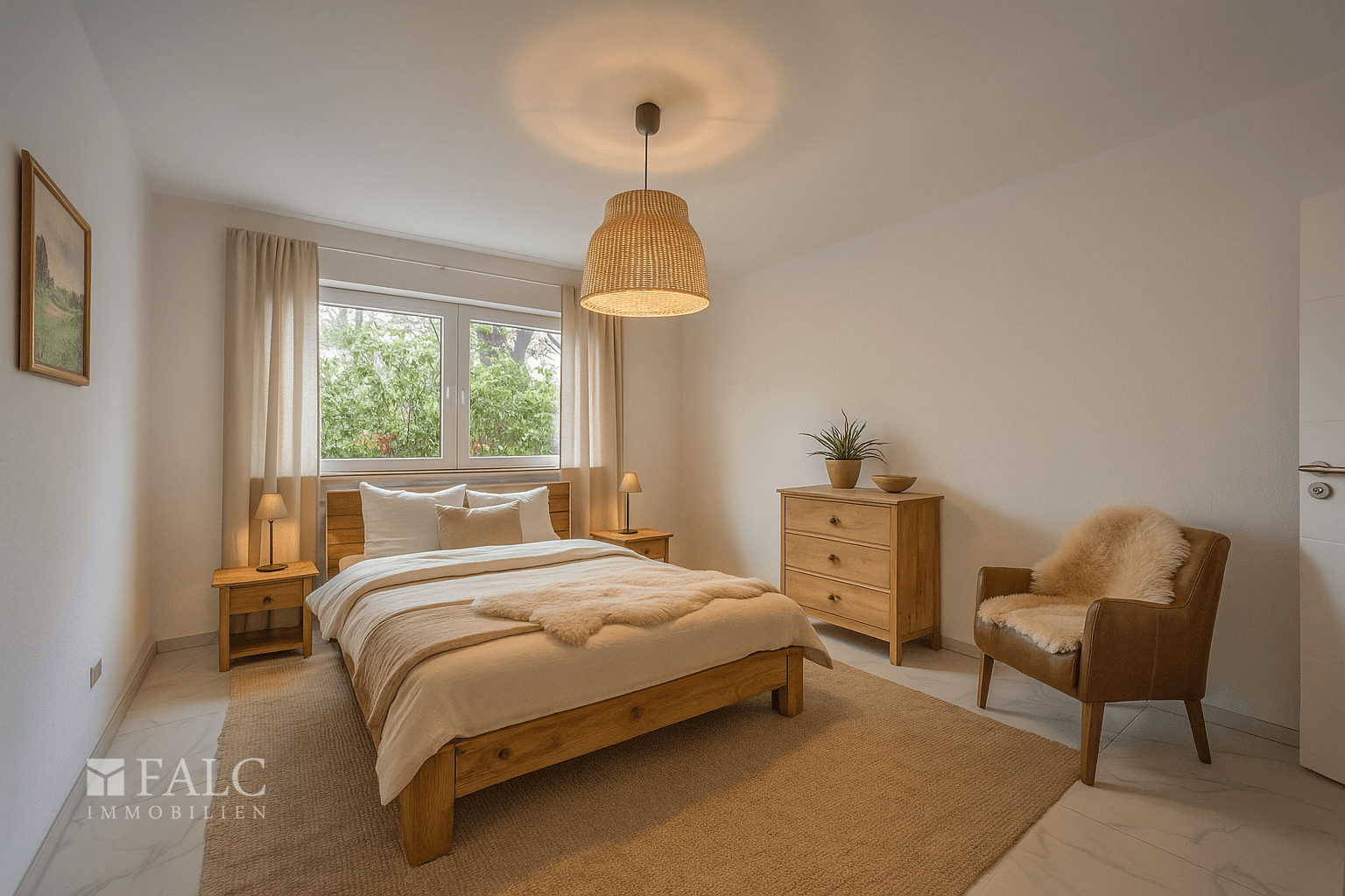 Einrichtungsbeispiel Schlafzimmer 