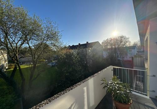 Abendstimmung auf dem Balkom